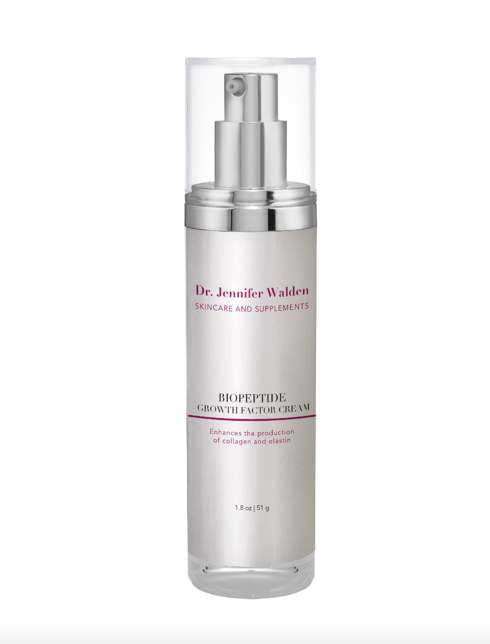 Shop Dr. Jennifer Walden Skincare & Supplements Biopeptide Growth Factor Cream
