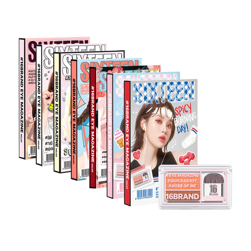 16BRAND 16BRAND Sixteen Eye Magazine (7colors)
