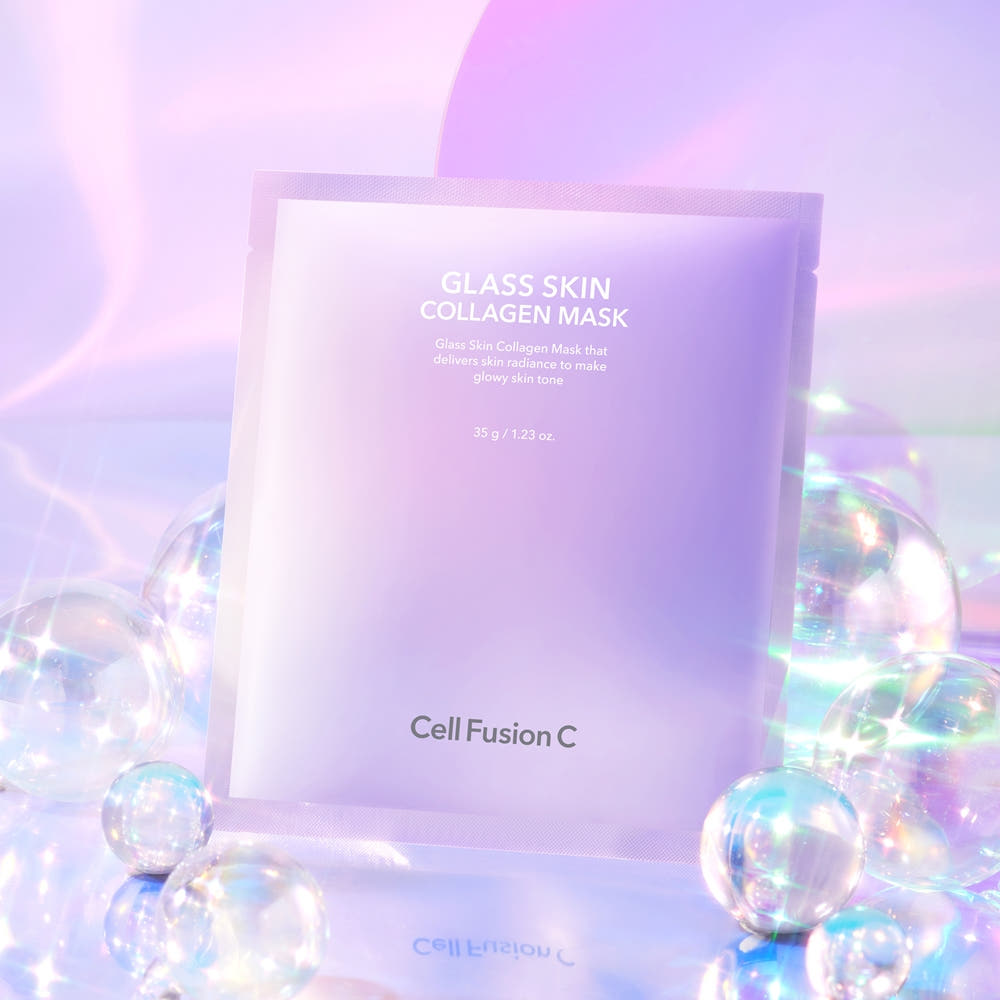 Cell Fusion C [Cell Fusion C] Glass Skin Collagen Mask Sheet 35g X 5ea