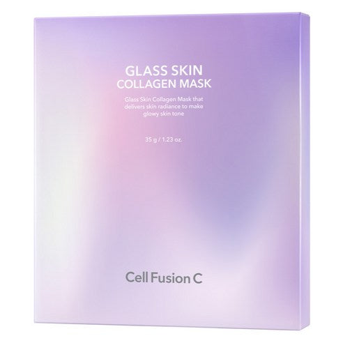Cell Fusion C [Cell Fusion C] Glass Skin Collagen Mask Sheet 35g X 5ea