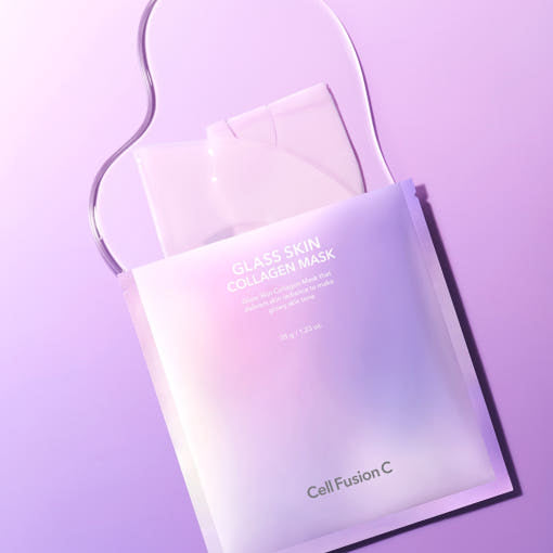 Cell Fusion C [Cell Fusion C] Glass Skin Collagen Mask Sheet 35g X 5ea